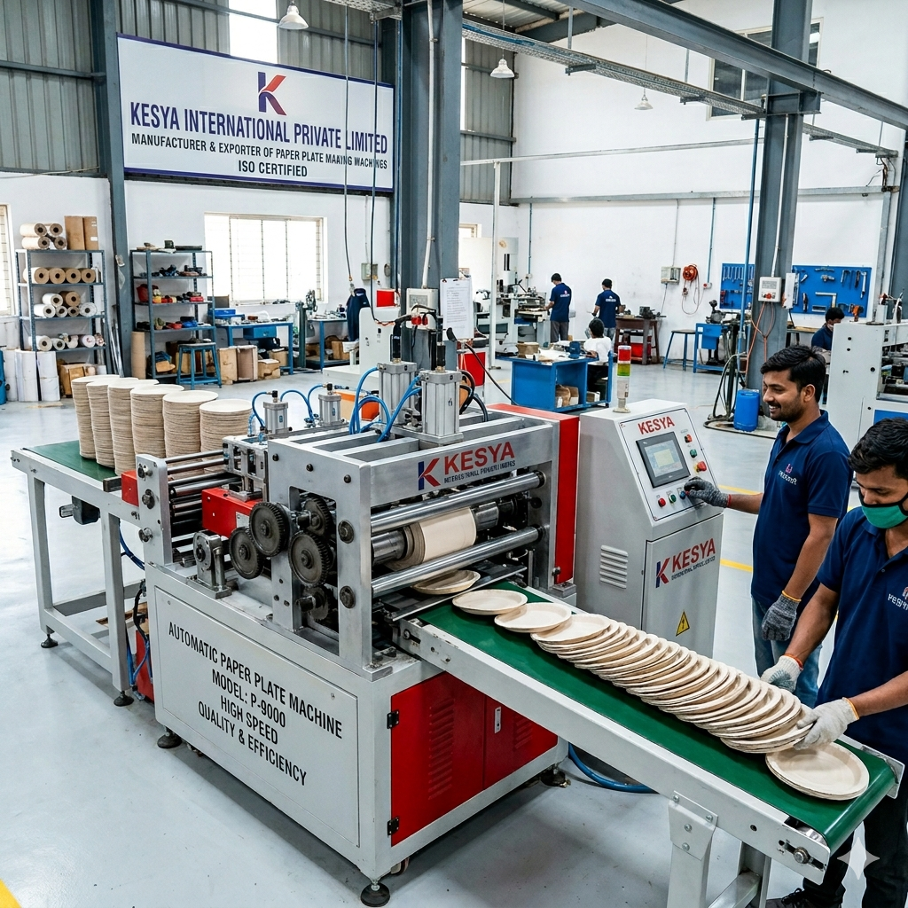 Paper Plate Making Machine Manufacturer & Supplier | Automatic Paper Plate Machine