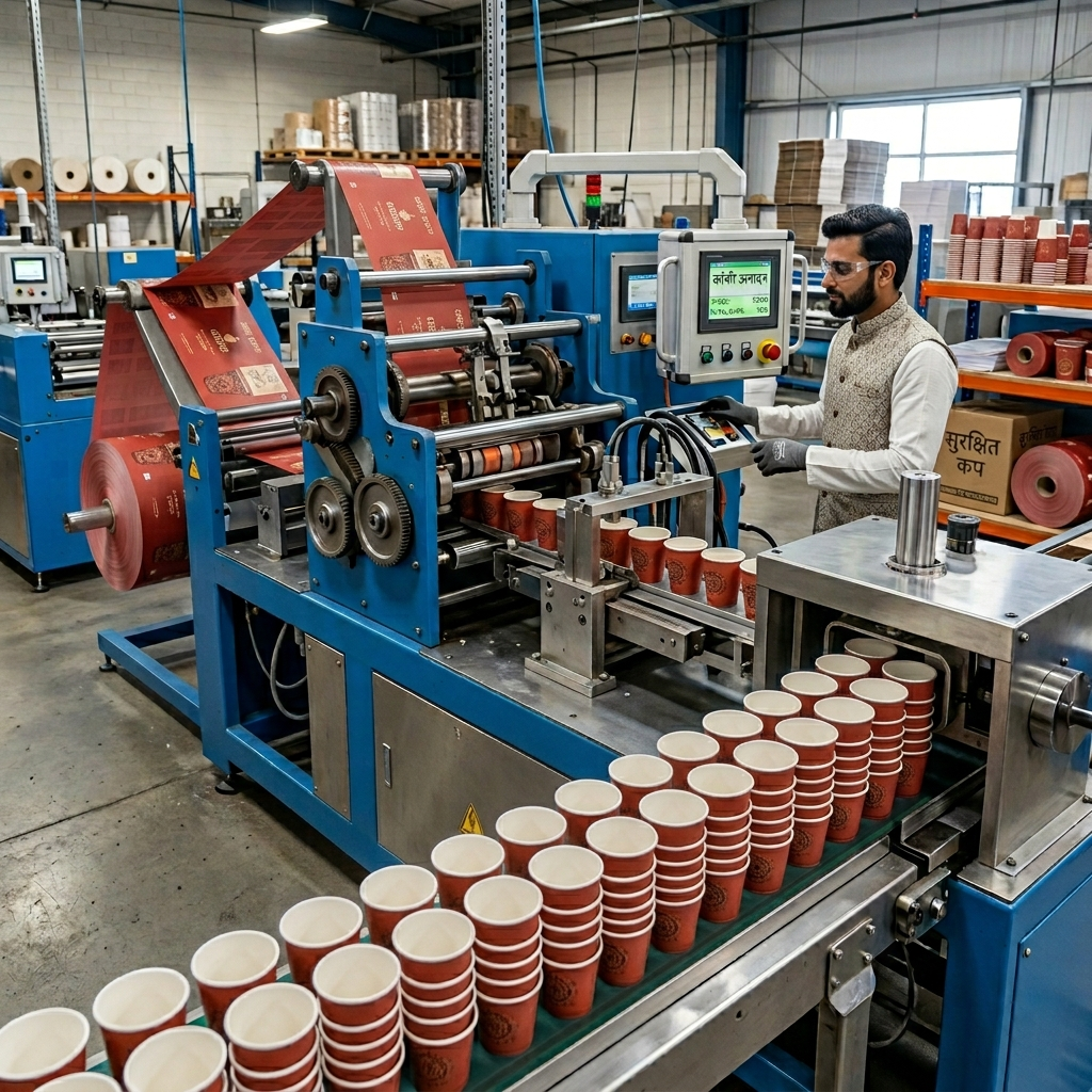 High-Performance Paper Cup Making Machine for Efficient Cup Production