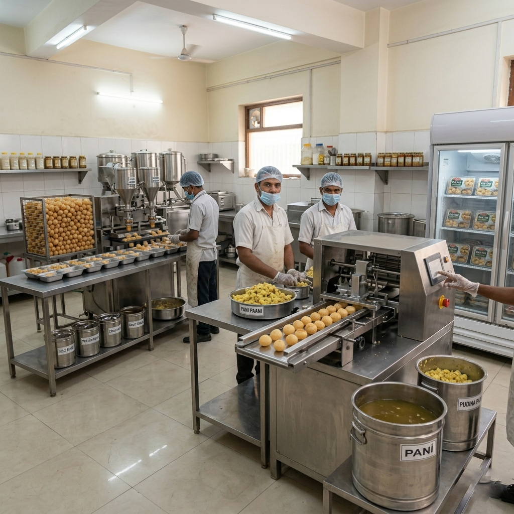 How Can a Pani Puri Making Machine Help Grow Your Snack Business?