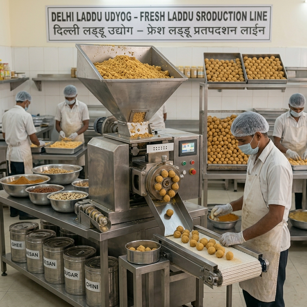 Why Is a Laddu Making Machine Becoming Essential for Sweet Manufacturers?