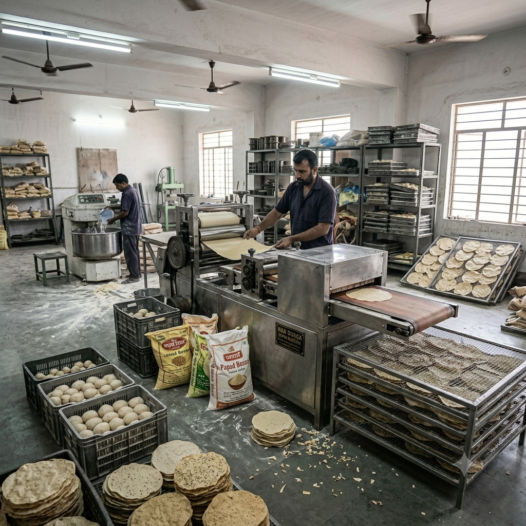 Looking to Start a Papad Business? Here's Why a Papad Making Machine Can Make a Difference