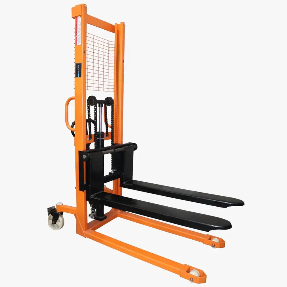 High Capacity Manual Stacker Manufacturers in India Kesya International Pvt Ltd Industrial Material Handling Solutions