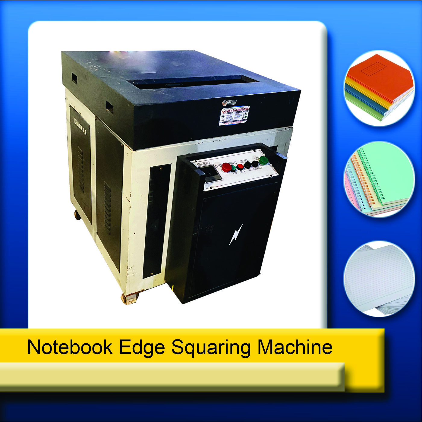 Why Is a Notebook Edge Squaring Machine Important in Notebook Manufacturing?