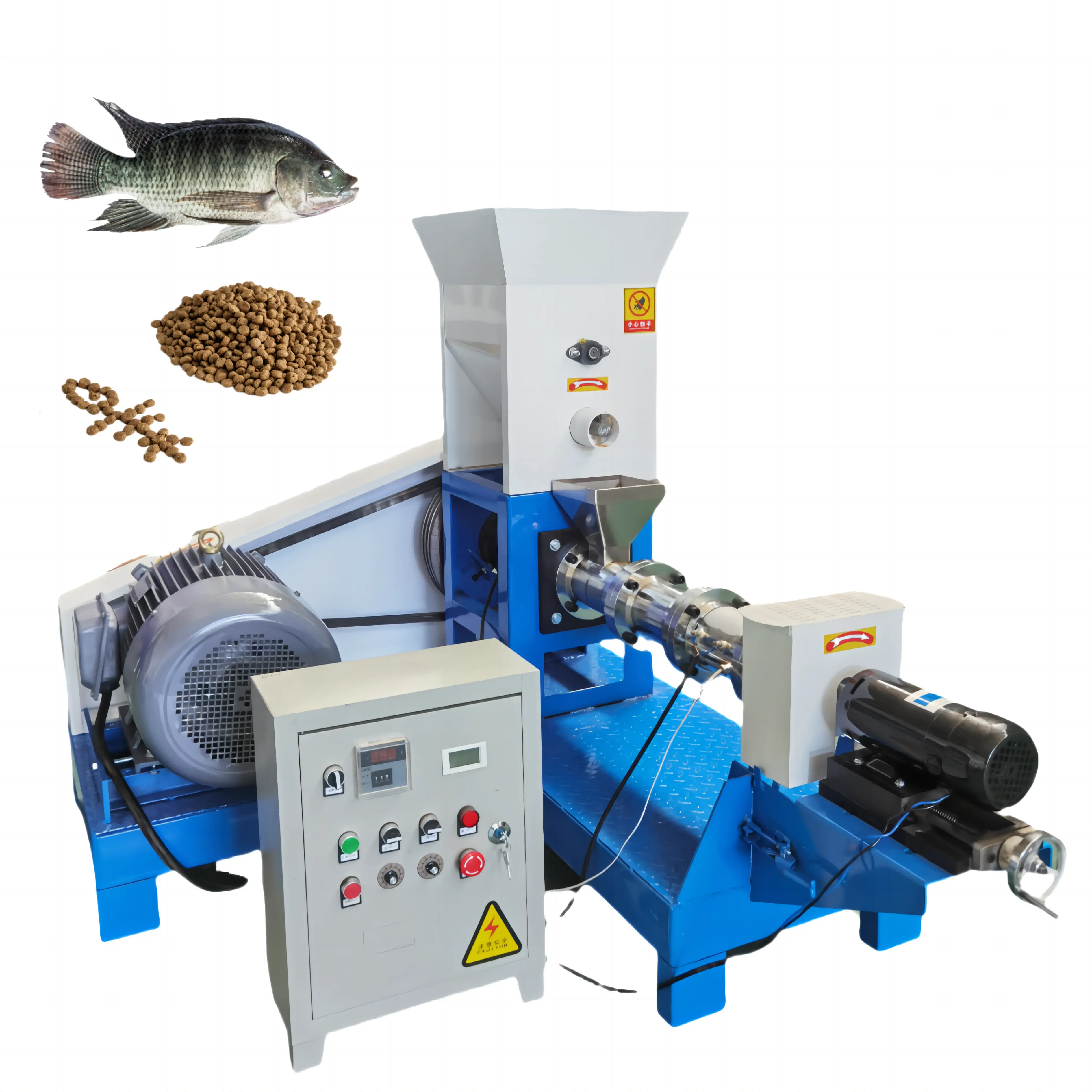 Fully Automatic Fish Feed Making Machine Manufacturers | Kesya International Pvt. Ltd.