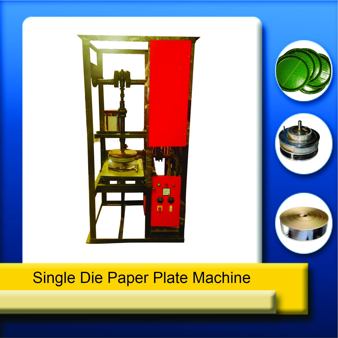 Commercial Paper Plate Making Machine Supplier | Single Die, Double Die & Fully Automatic Machines
