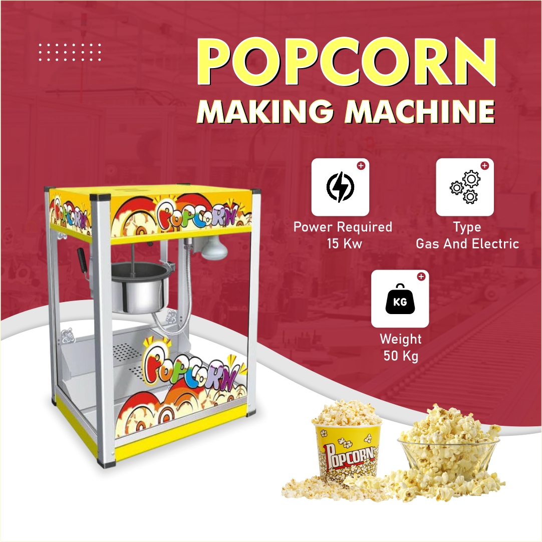 Best Value Popcorn Making Machine Dealers | Kesya International Pvt. Ltd.
