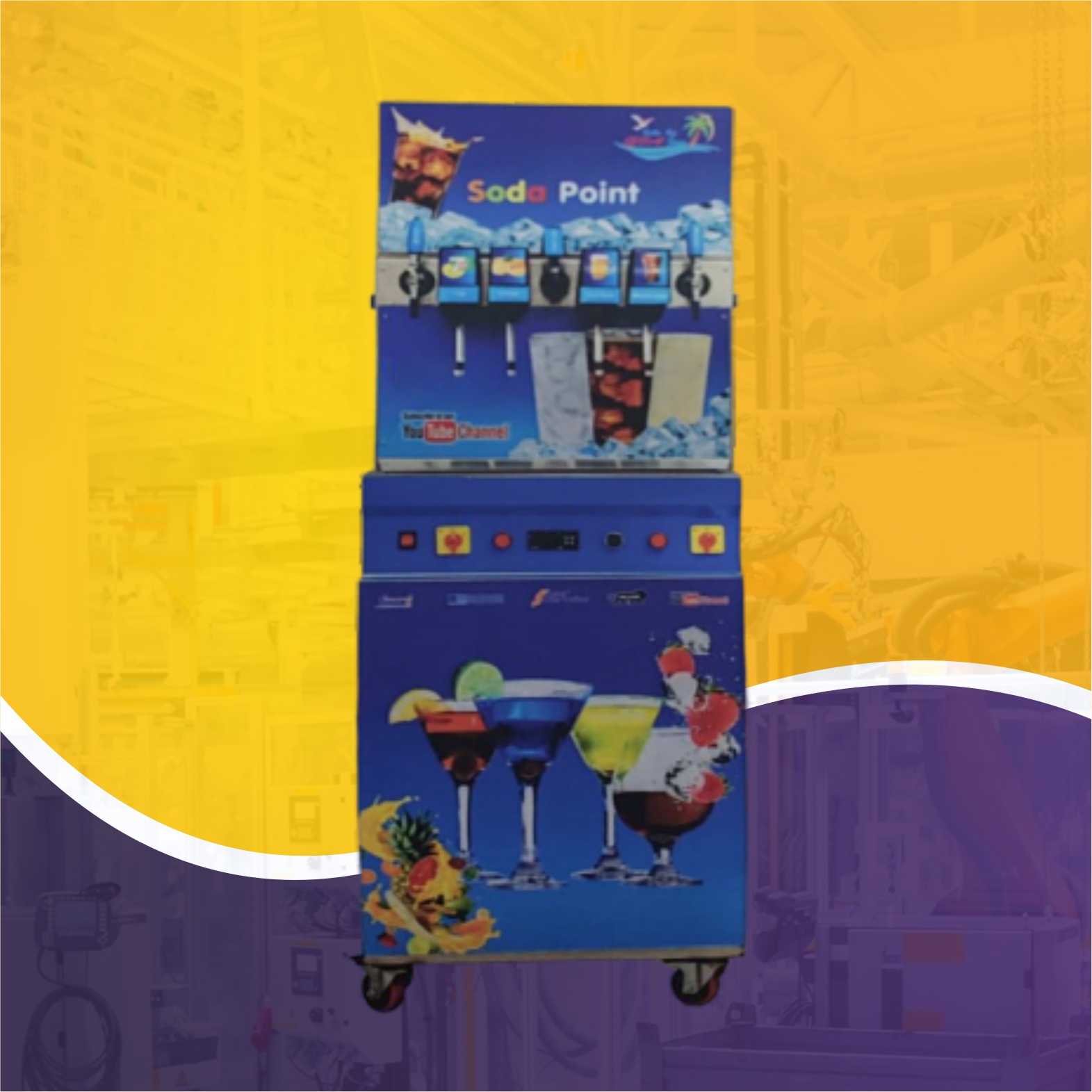 Modern Soda Vending Machine Manufacturers | Kesya International Pvt. Ltd.