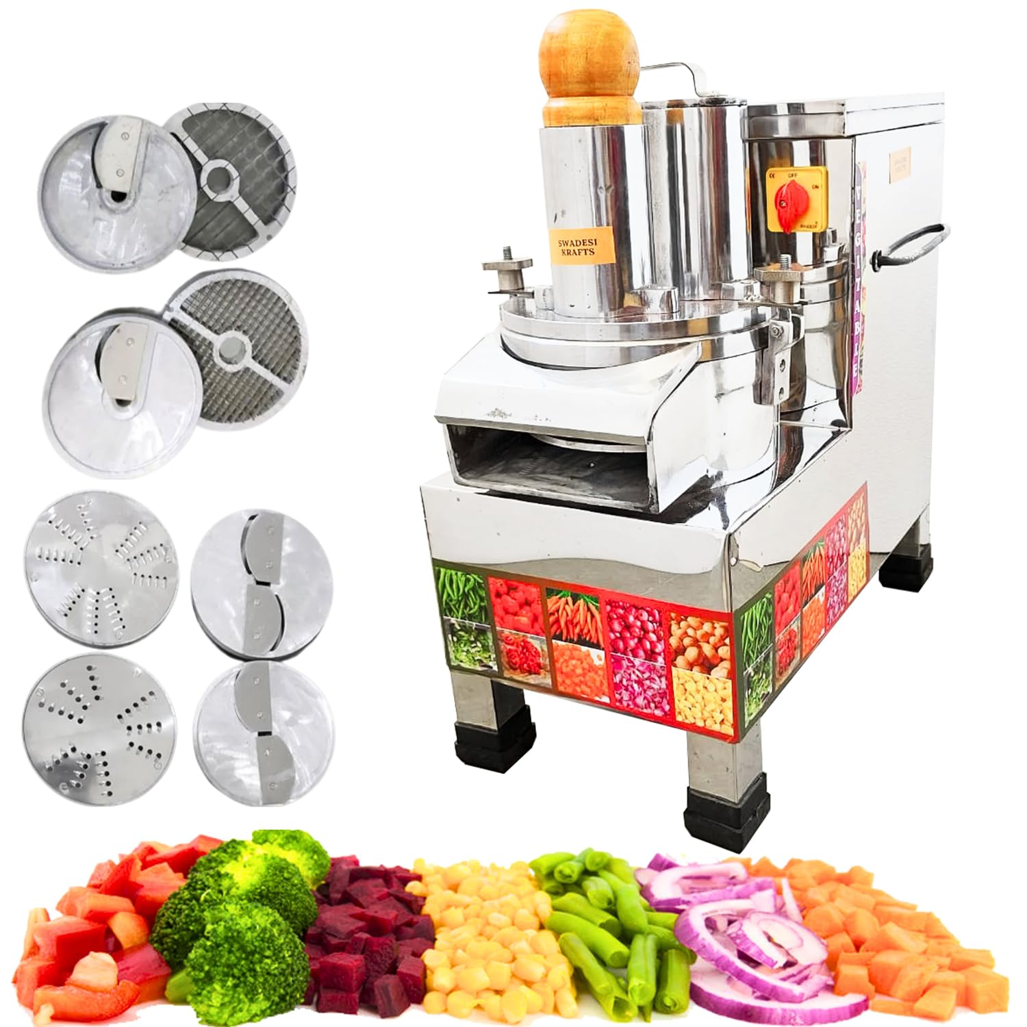 Commercial Vegetable Cutting Machine Dealers in India | Heavy Duty Vegetable Cutter | Kesya International