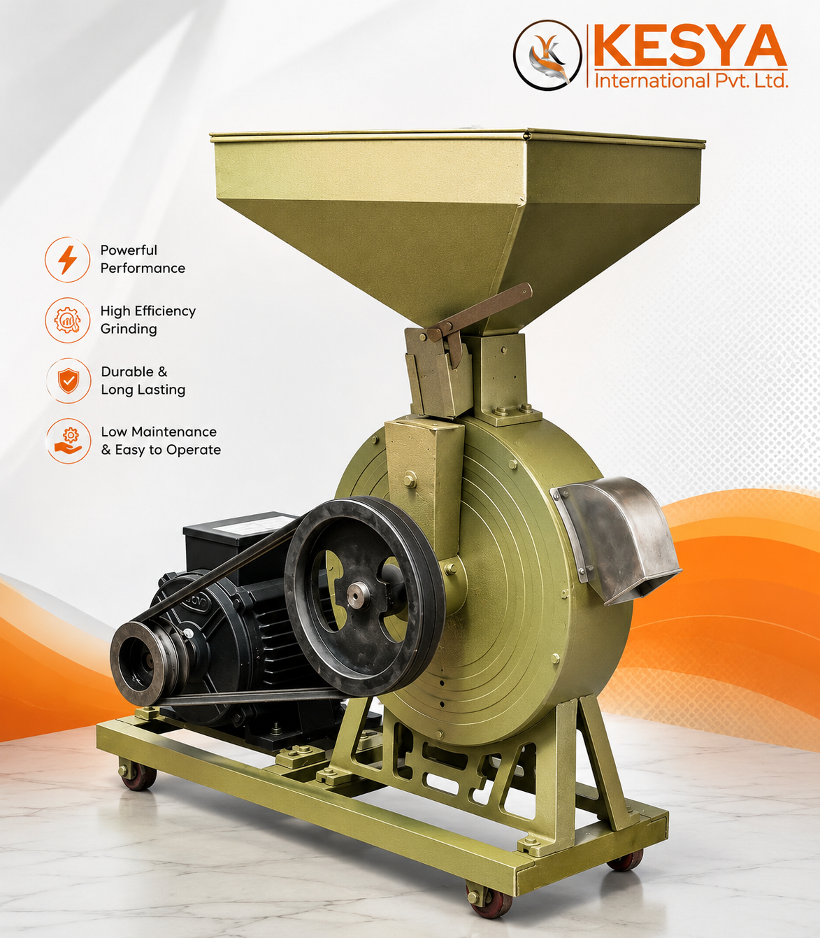 Industrial Flour Mill Machine Dealers & Suppliers in Delhi | Kesya International