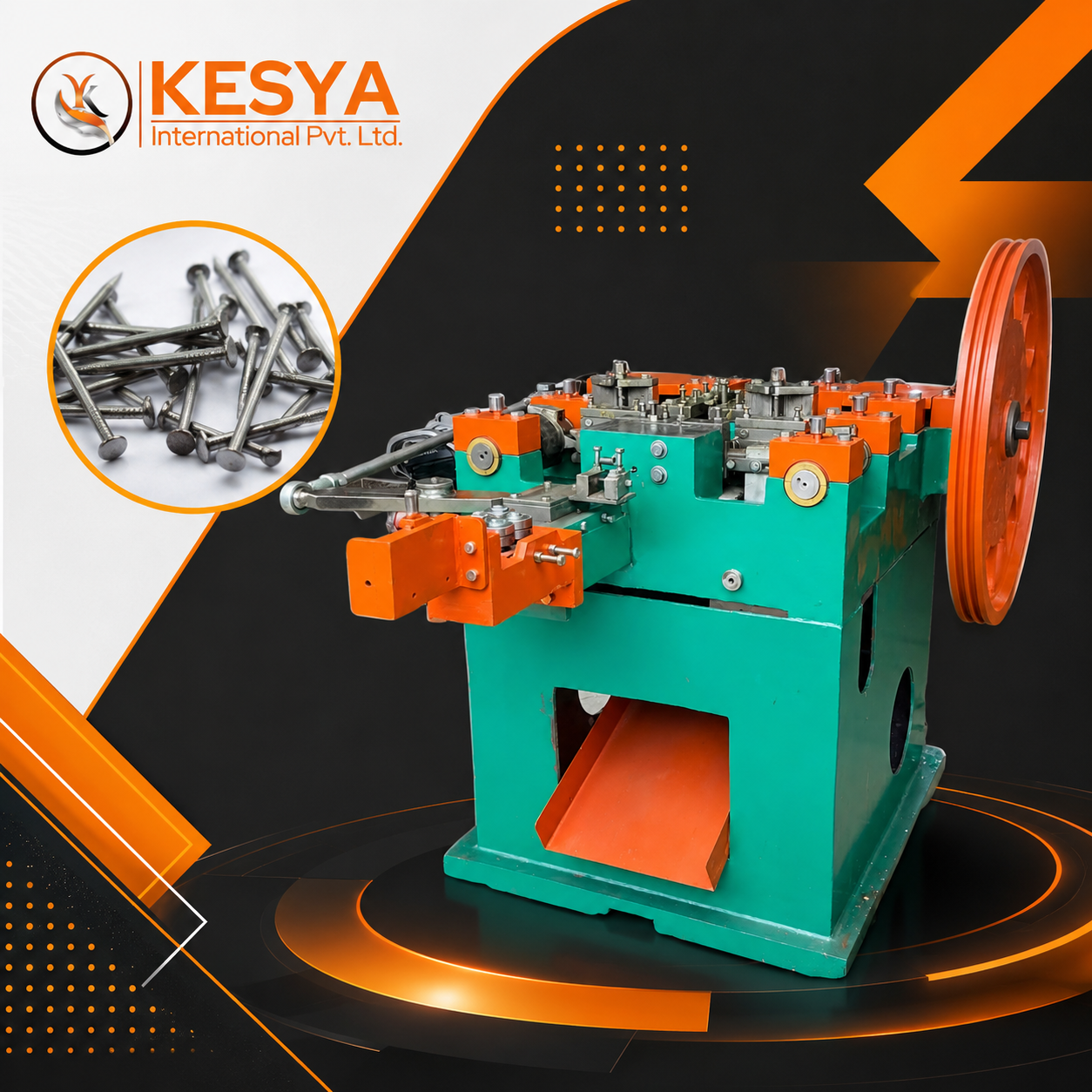 Automated Wire Nail Production Systems | Kesya International Pvt. Ltd.